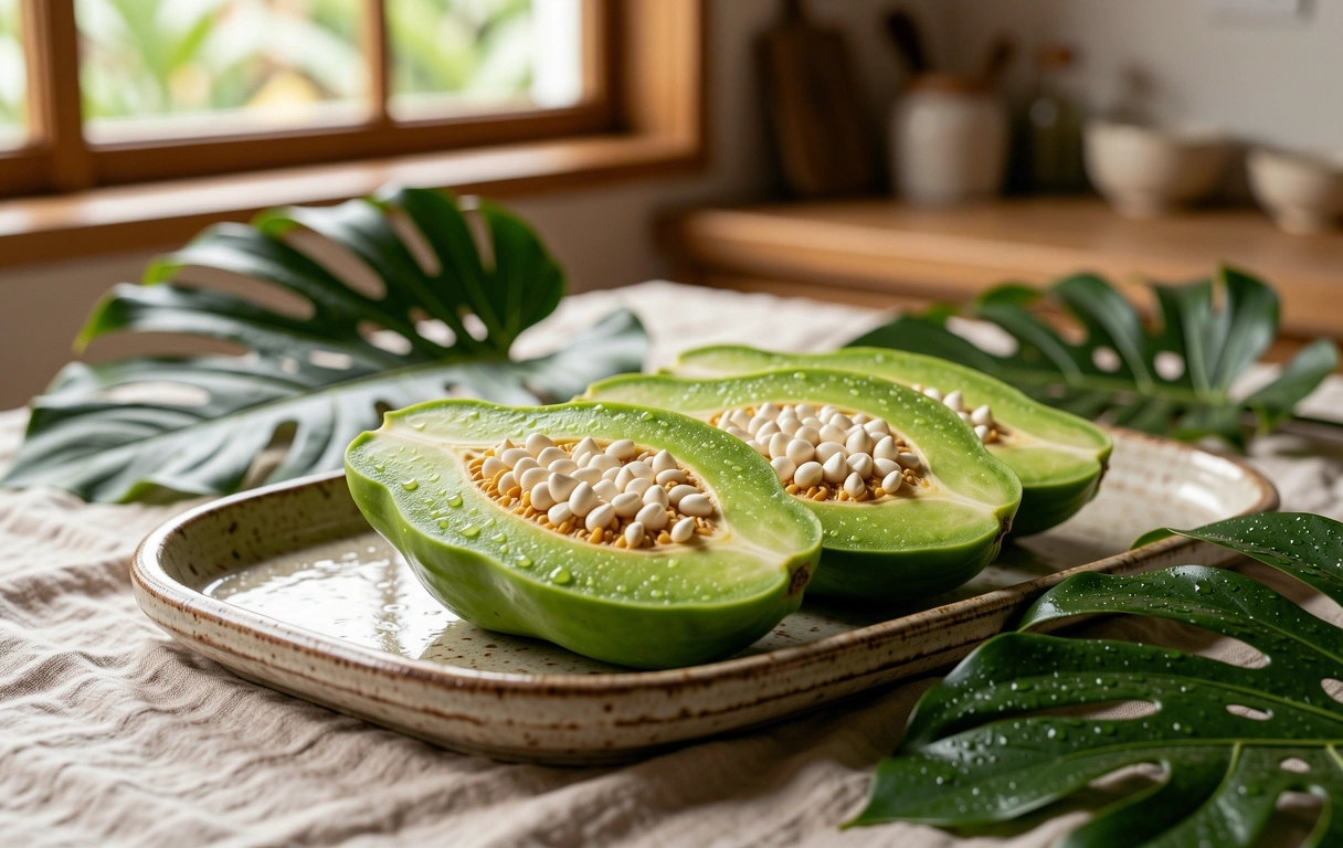 Green papaya